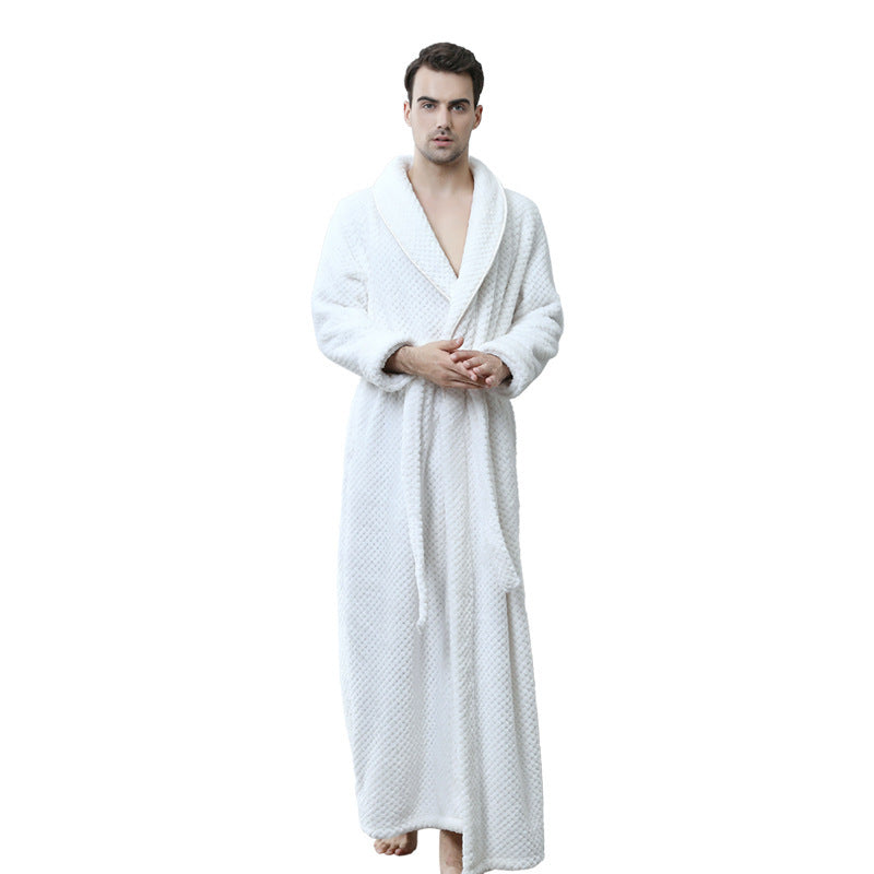 Dicke taille samt bademantel